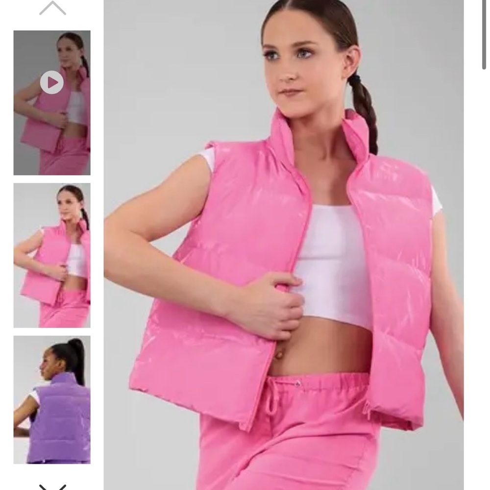 Weissman Pink Puffer Vest
